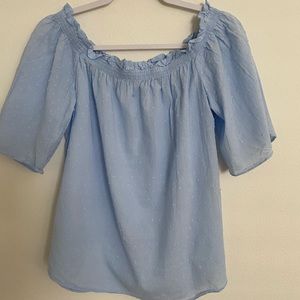 Blue blouse
